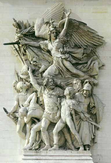 吕德马赛曲浮雕