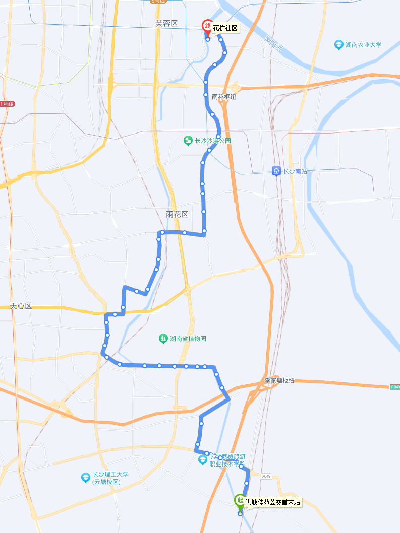 长沙公交210路