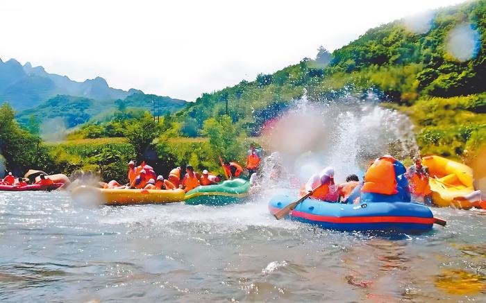 响水河漂流景区