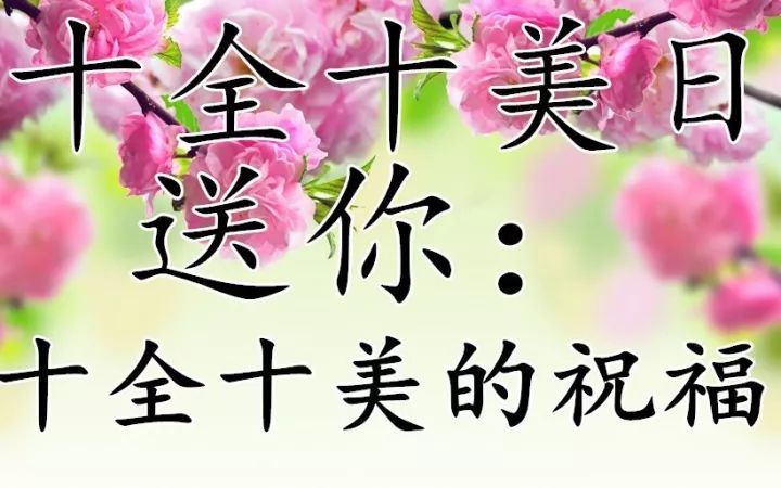 十全十美日