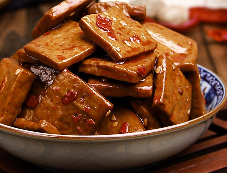 麻辣五香豆腐干