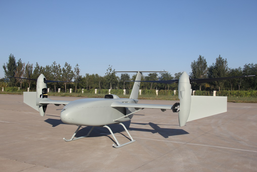 "彩虹-10"无人倾转旋翼机