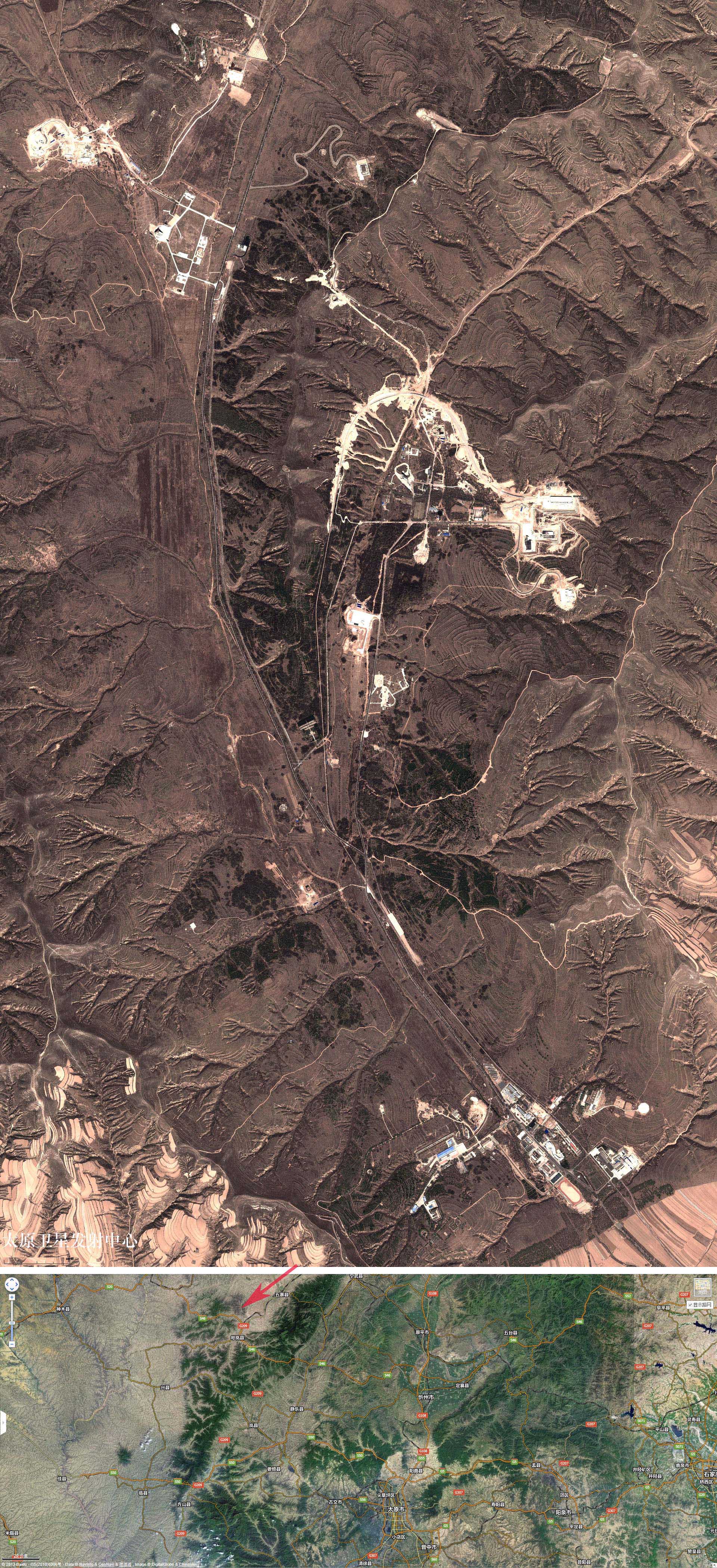  p>太原卫星发射中心(taiyuan satellite launch center,简称tslc)