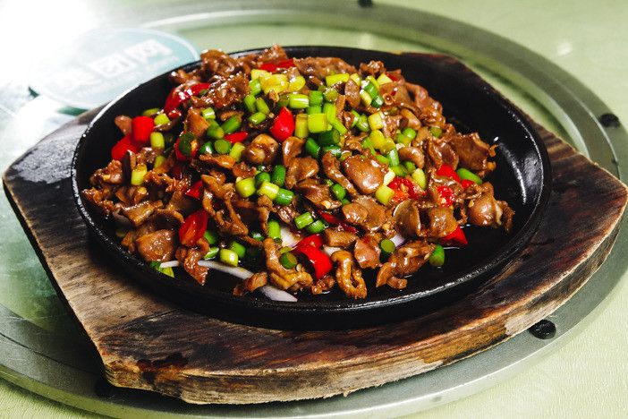 铁板鸡心