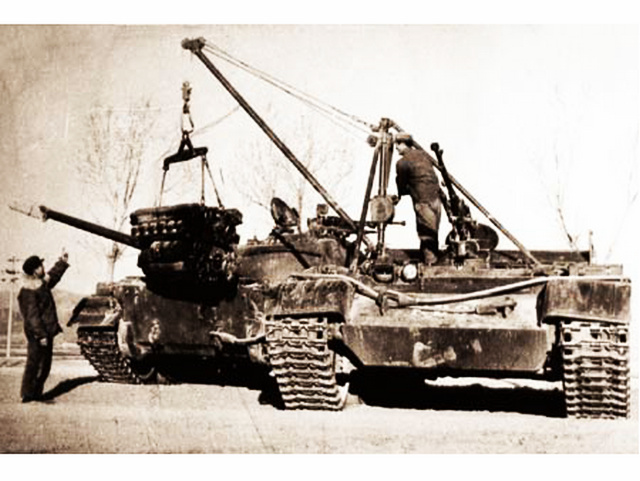 73式中型坦克抢救车