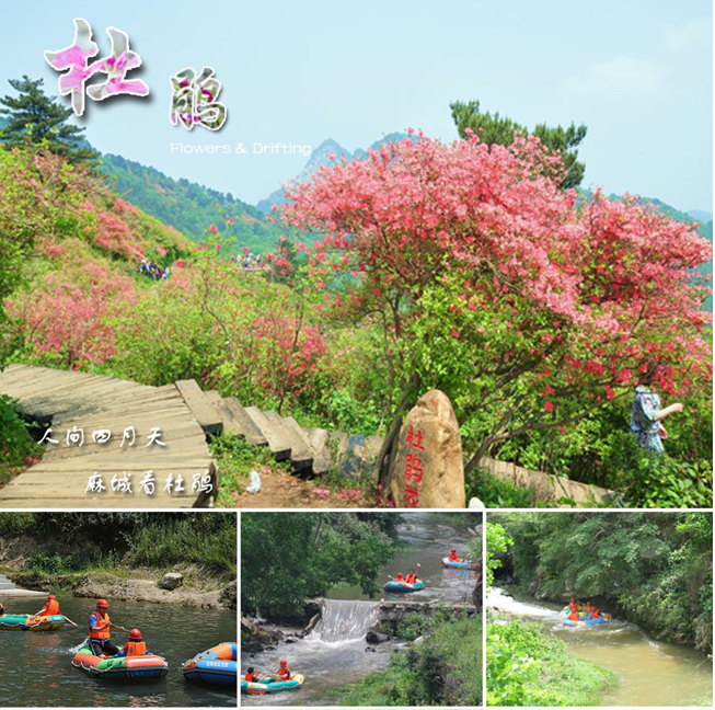  p>麻城杜鹃花溪漂流位于国家aaaa景区龟峰山麻城市张家畈镇位于龟峰