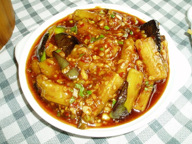 油淋茄子