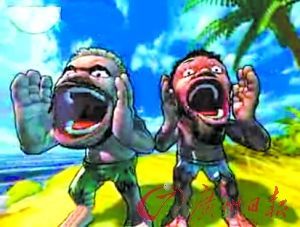 打个大西瓜》(英文名see through),片长16分钟,是一部反战题材的动画