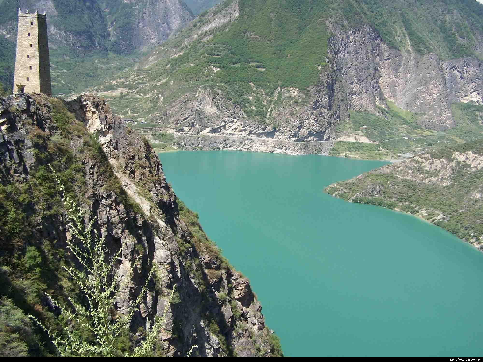 茂县叠溪古城遗址