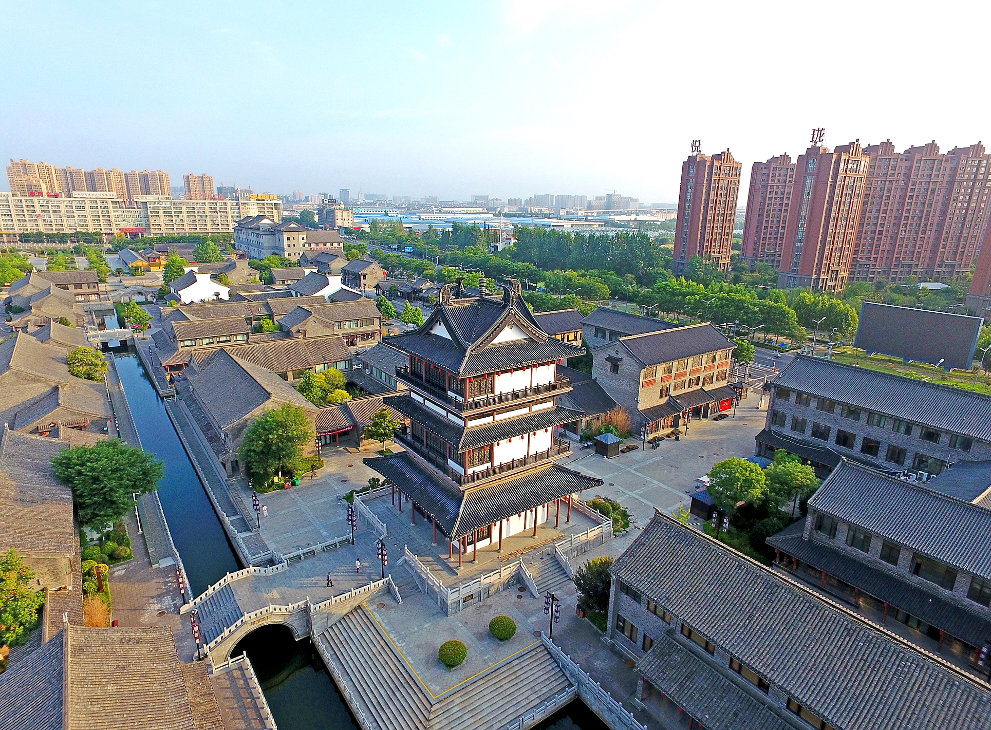 水街占地200多亩,地处 a href="#" data-lemmaid="3970799">盐城市 /a