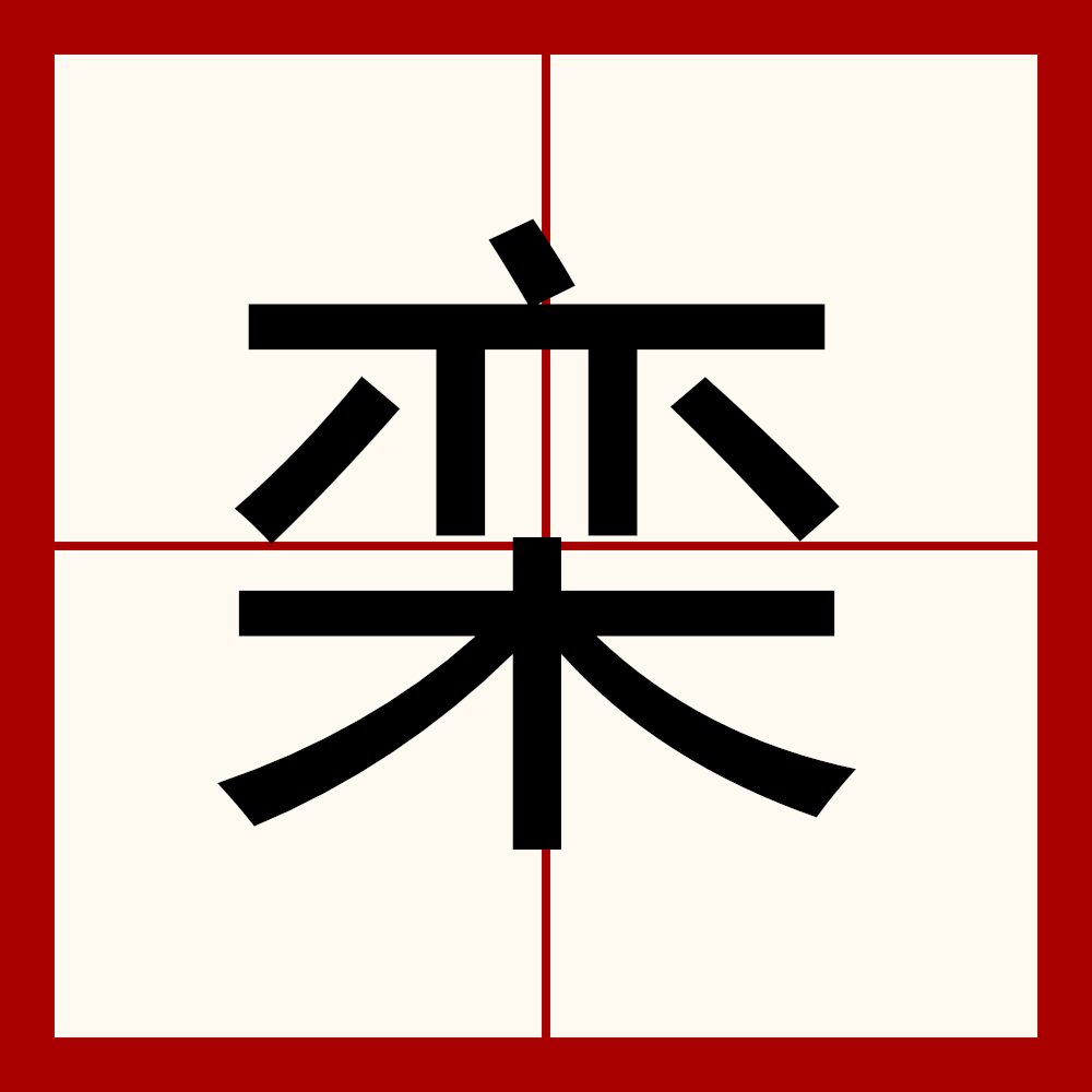  p data-id="gnzzrb3tqh">栾,汉语二级字,读栾(luán),1, a target="