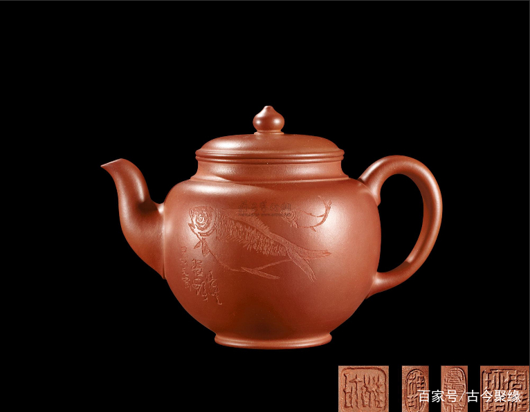 青磁    壺   【作者】金  一 坤 拍卖场上千万百万级别的名家紫砂壶鉴赏_百科TA说