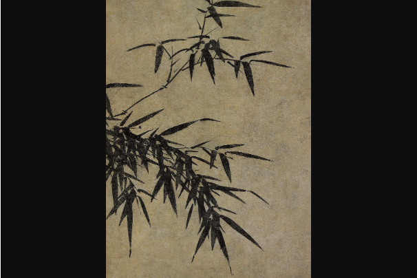  p>明夏昶《墨竹图轴》是一件明代时期的文物,现收藏于苏州博物馆.