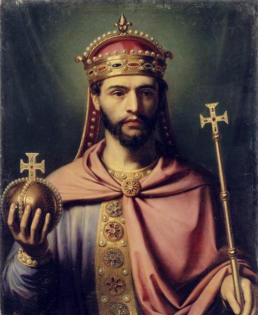  p> b>查理大帝 /b>(法语:charlemagne, 德语:karl der gro  e,英语