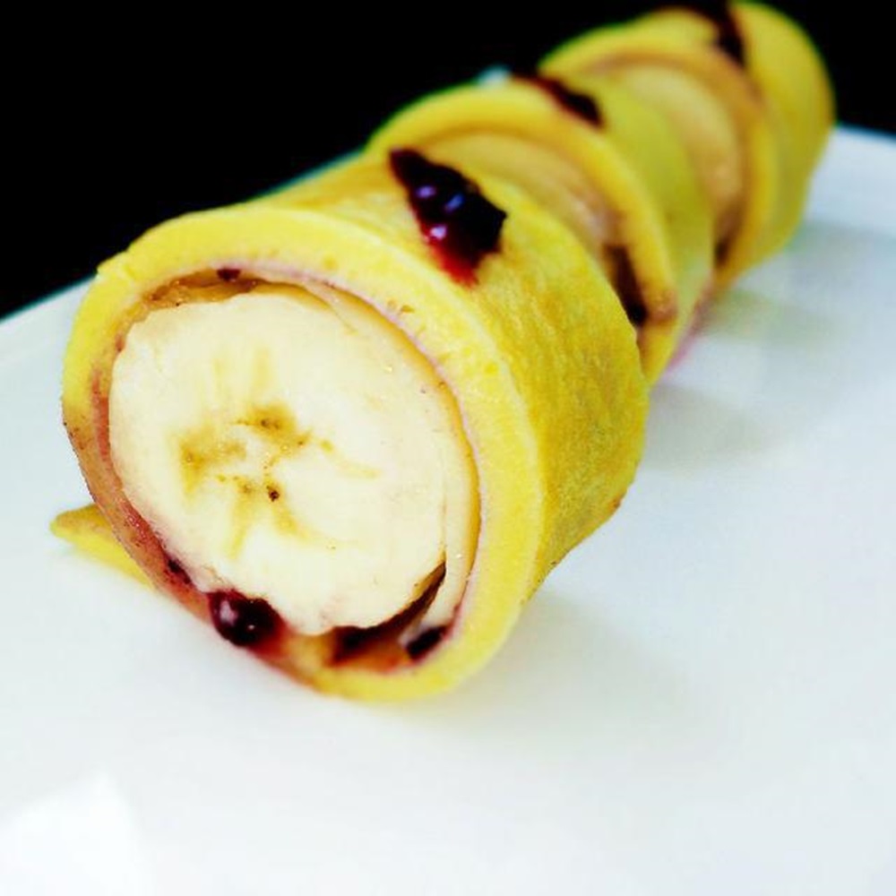 香蕉乳酪卷