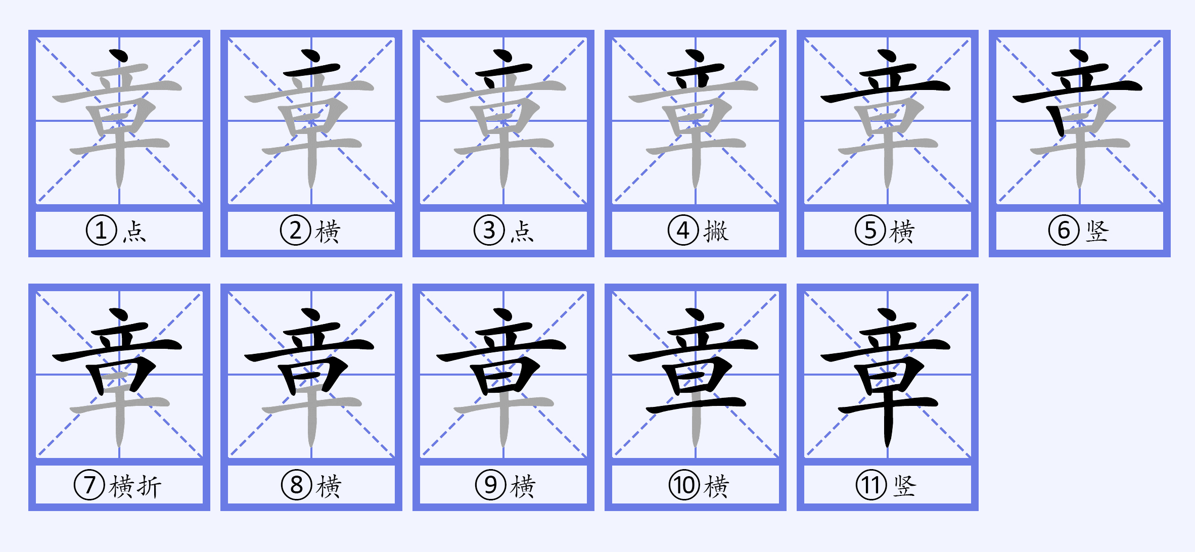  p data-id="gnfy35nc3i">章(拼音:zhāng)是汉语通用规范一级字(常用