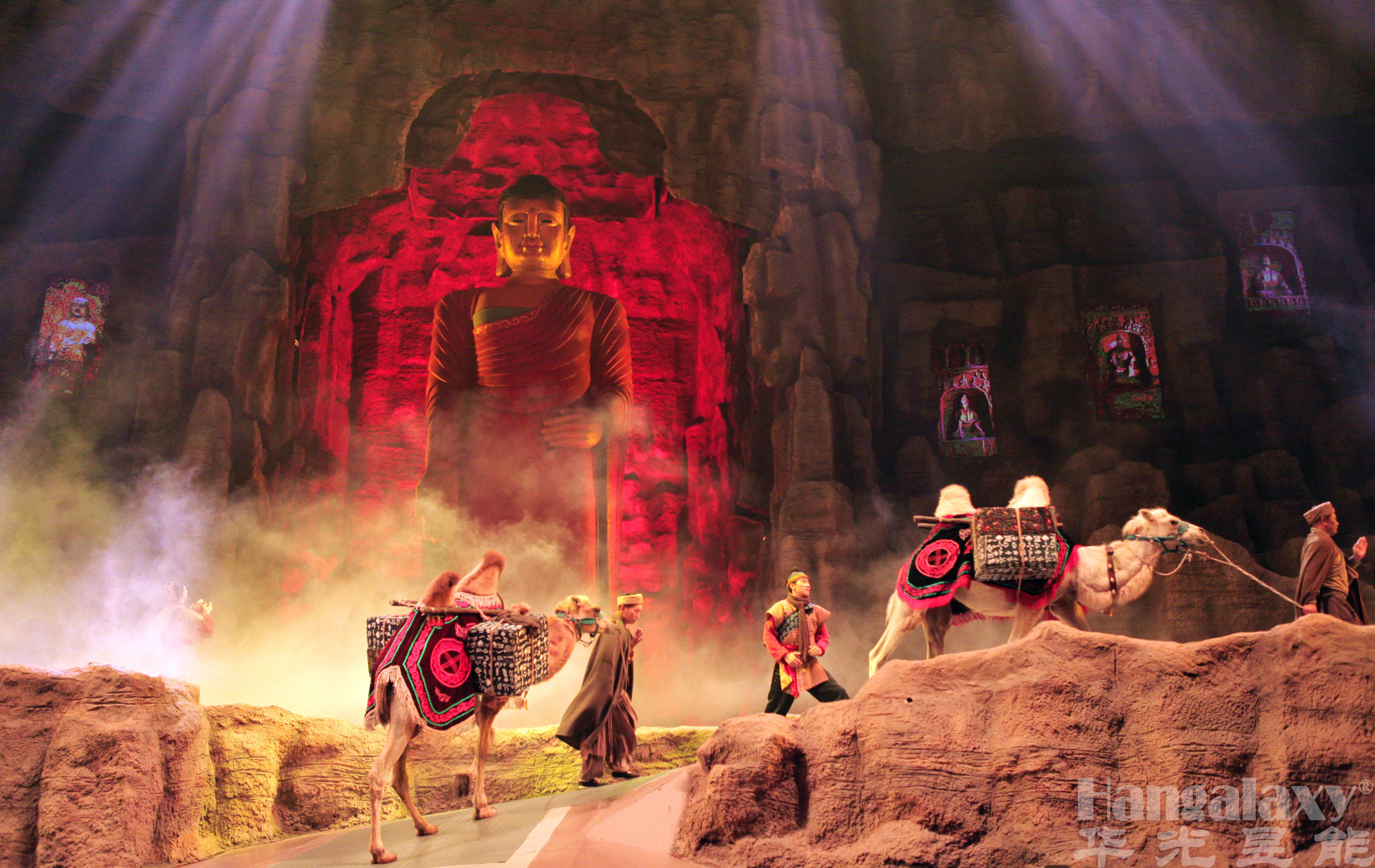  p data-id="gnx0hlu5p5">会跑的实景歌舞演艺驼铃传奇秀,由华夏文旅