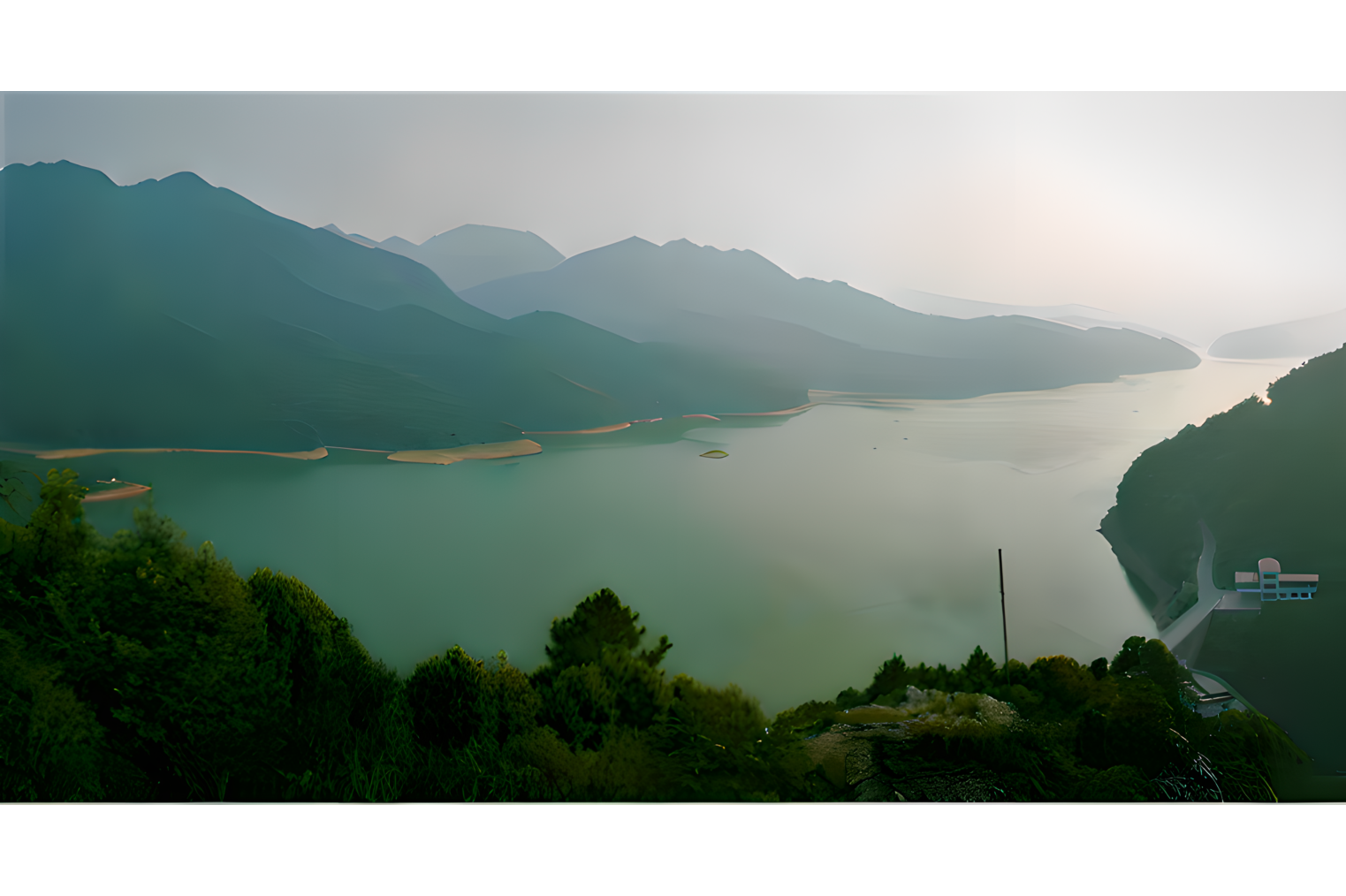 u7">桃花湖,位于湖南省桃江县城南约35公里处,由桃花江水库蓄水而成