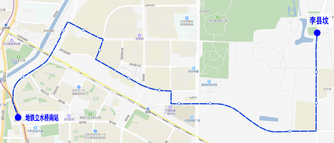 北京公交专164路