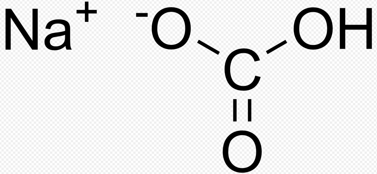  p>碳酸氢钠(sodium bicarbonate),分子式为nahco   ,是一种无机盐,呈
