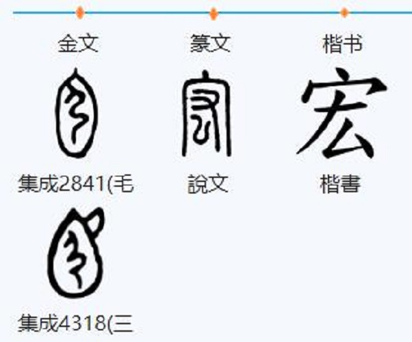 宏（汉语汉字）_百度百科
