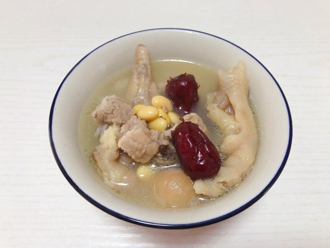排骨鸡爪汤