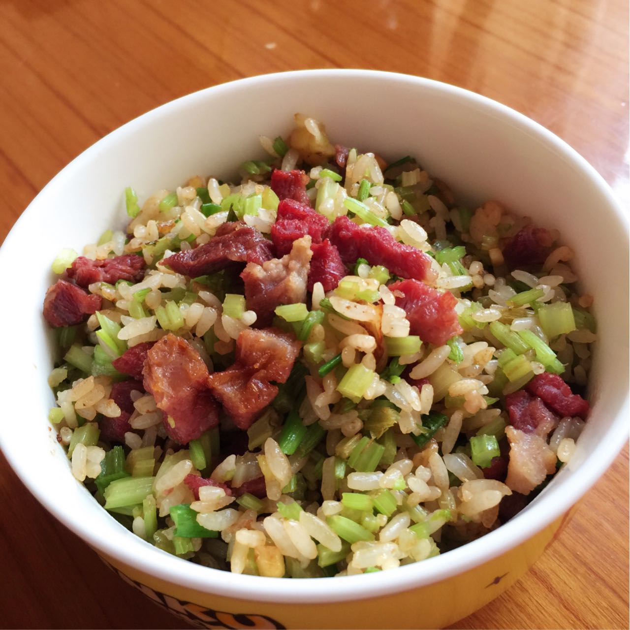 芹菜牛肉炒饭