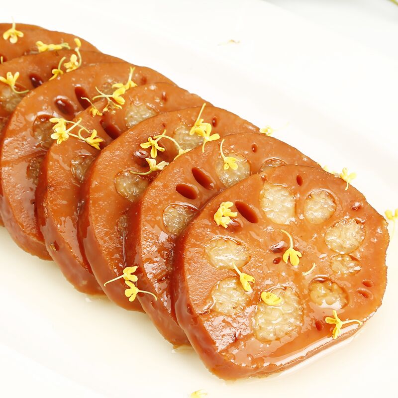 蜜汁桂花藕