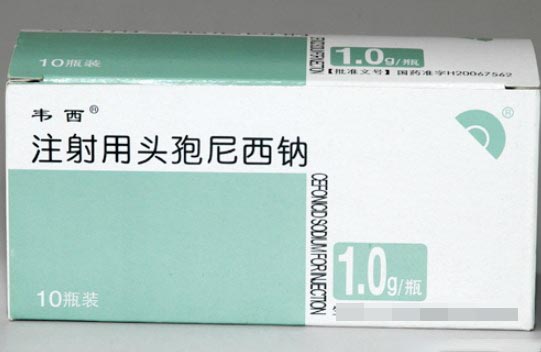  p>头孢尼西钠,英文名称:cefonicidsodiumforinjection,适用于敏感菌
