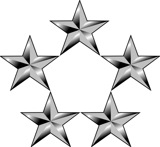 五星上将（美国军队特有军衔）_百度百科
