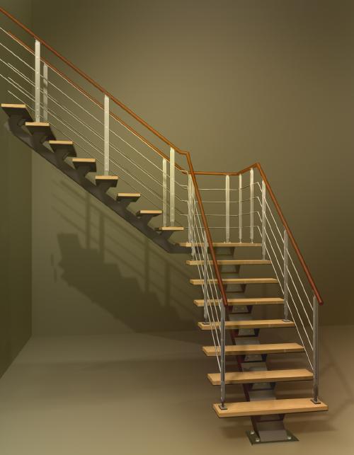  p data-id="gnwto8br9s">梁式楼梯是指梯段踏步板直接搁置在斜梁上