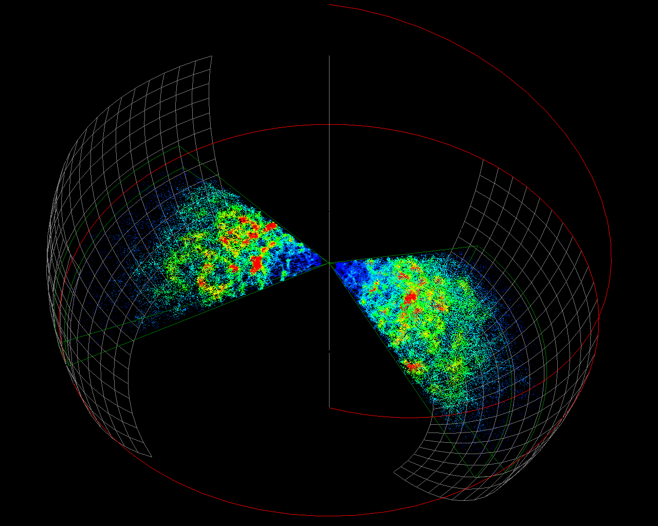  p>史隆长城是 a href="#" data-lemmaid="232923">星系 /a>组成的巨