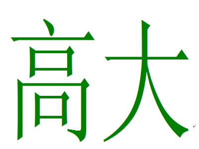 高大（汉语词汇）_百度百科