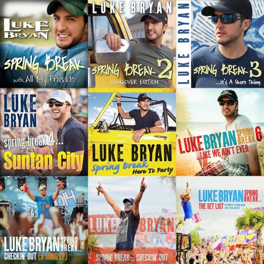 Spring Break（美国歌手Luke Bryan系列唱片）_百度百科