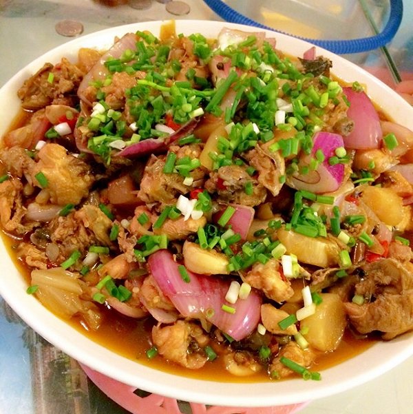 酸菜烧鸡
