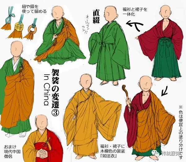 道袍、直身、直裰、深衣、直裾傻傻分不清楚？图文并茂攻略收好！_百科TA说