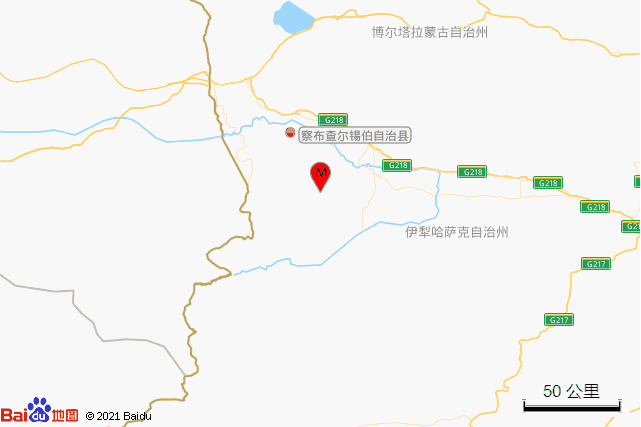 8·18新疆伊犁州察布查尔县3.3级地震
