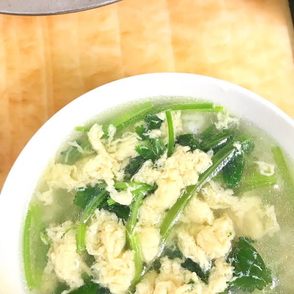 香菜蛋汤