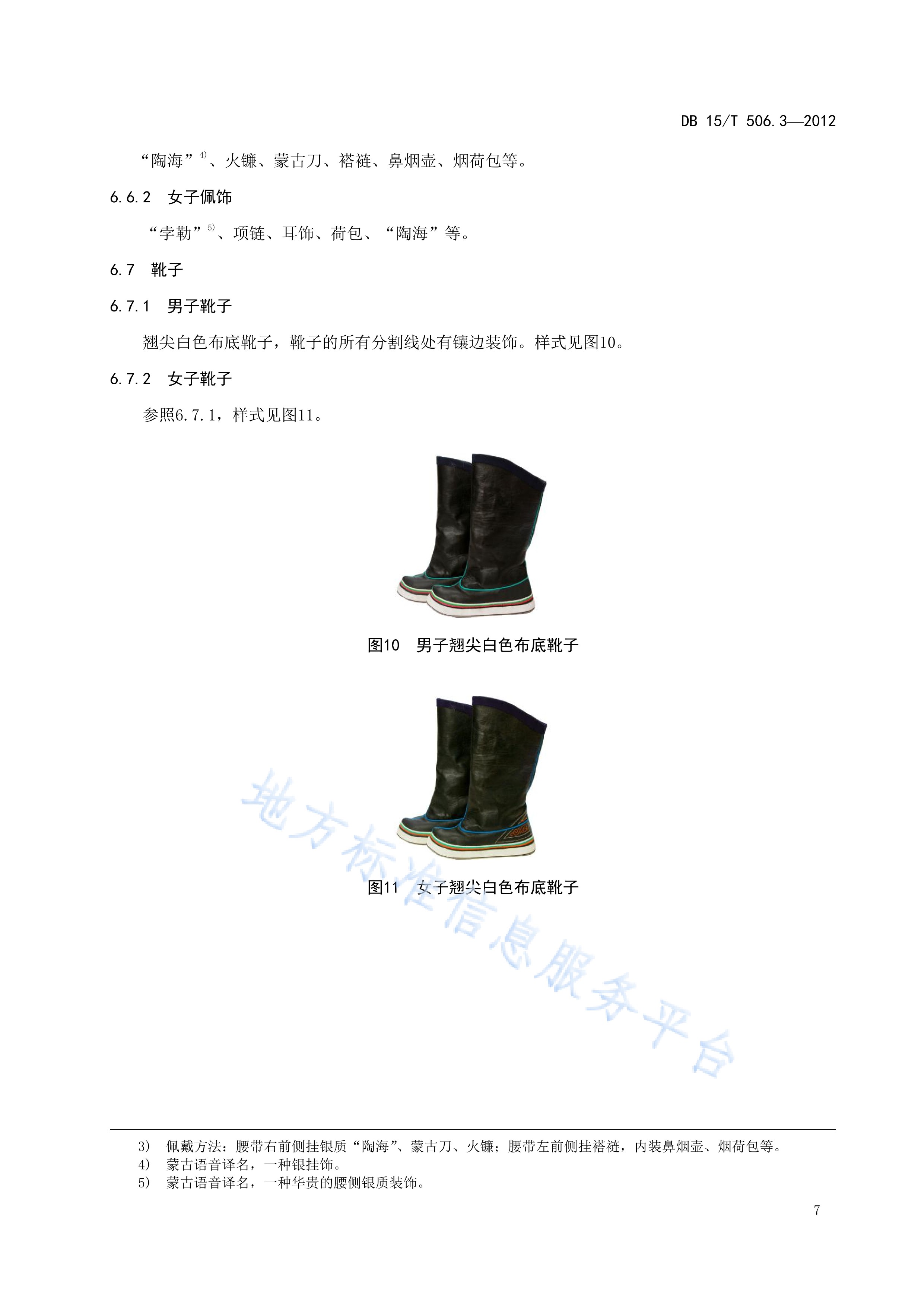 蒙古族服饰—第3部分:布里亚特服饰