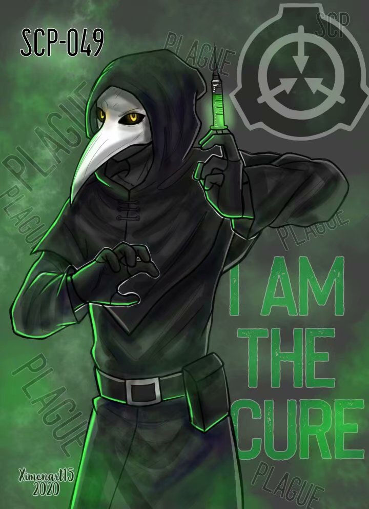 系列中的一个人形scp生物