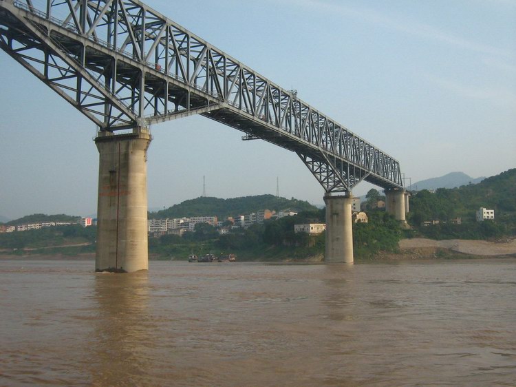 长寿长江铁路大桥