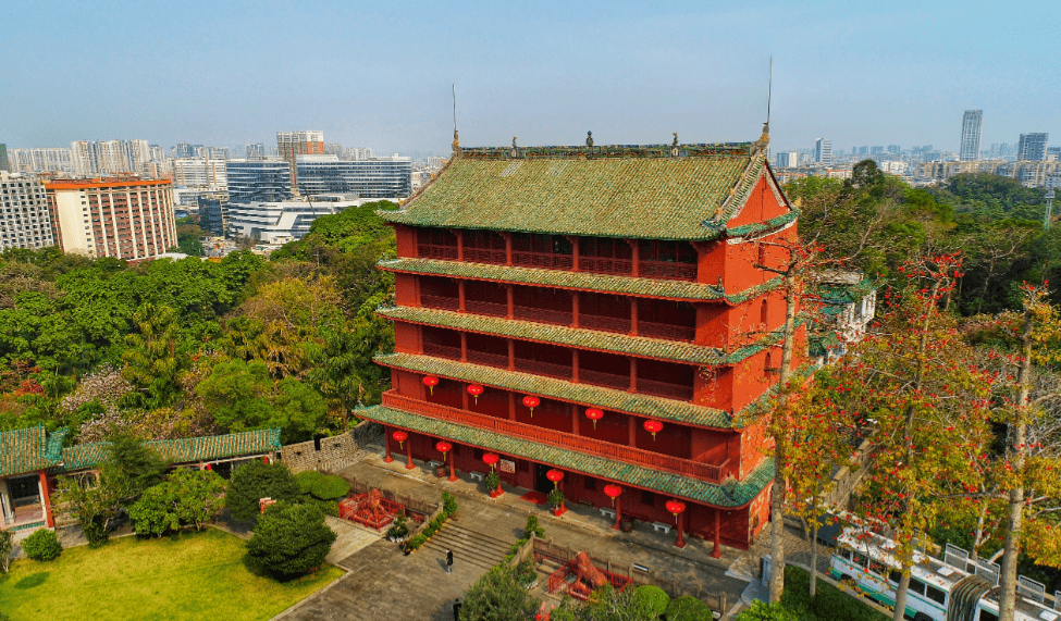 镇海楼与广州明城墙