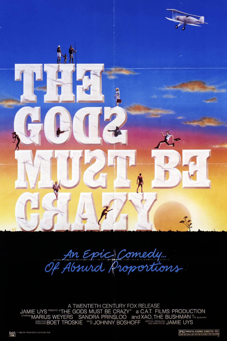 data-id="gnx4bj30hj">《上帝也疯狂》是加美·尤伊斯执导的喜剧电影