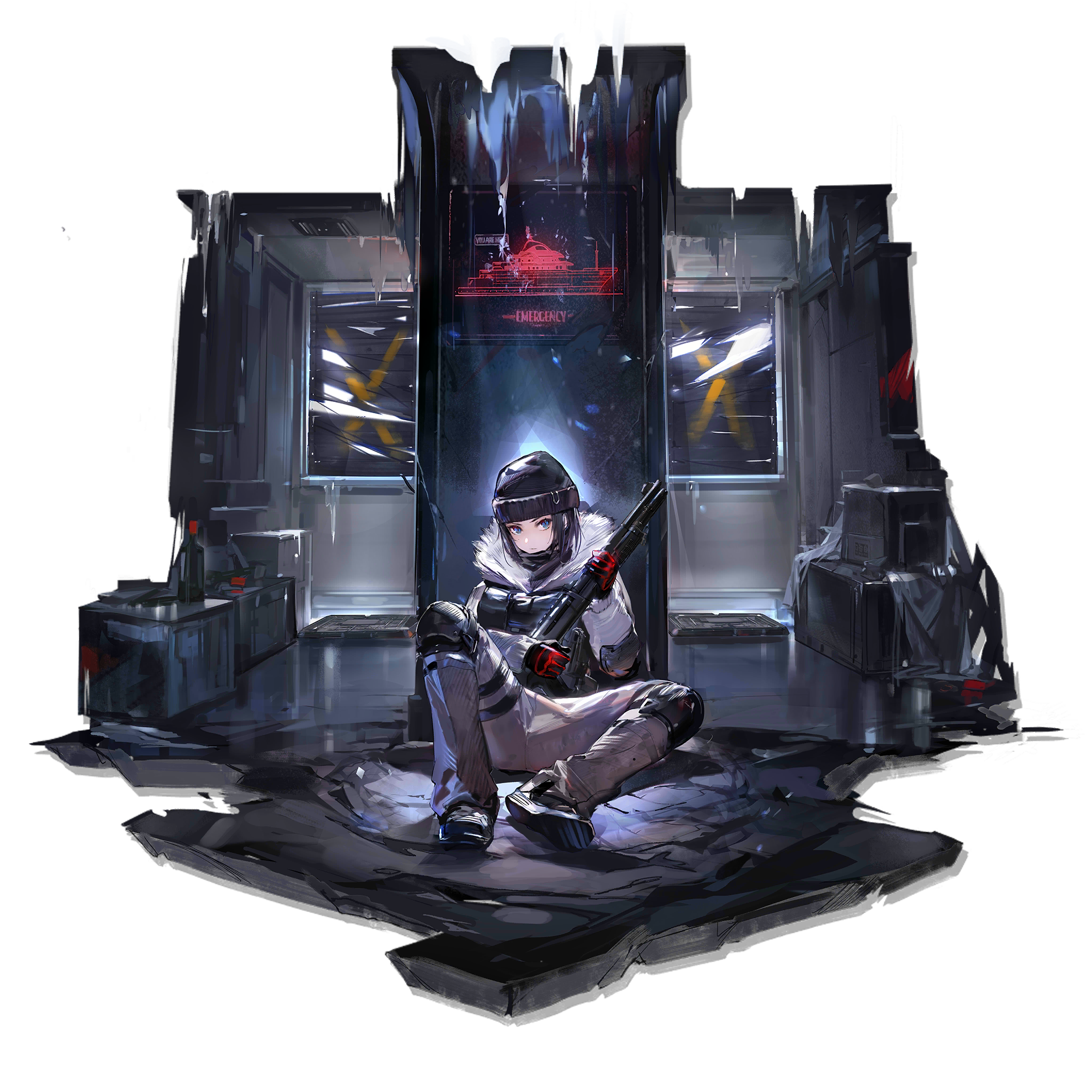 霜华是手机游戏《 a target="_blank" href="/item/明日方舟/22748729