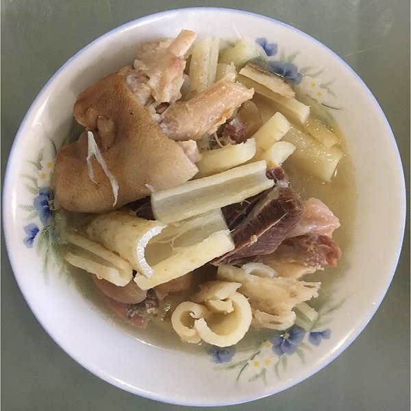 茴香根排骨汤
