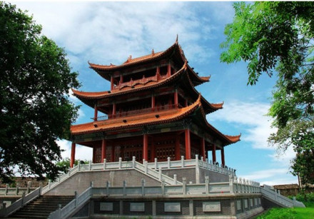 泰和县快阁（黄庭坚《登快阁》）