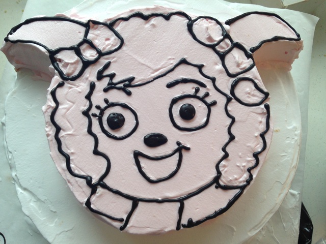 美羊羊生日蛋糕
