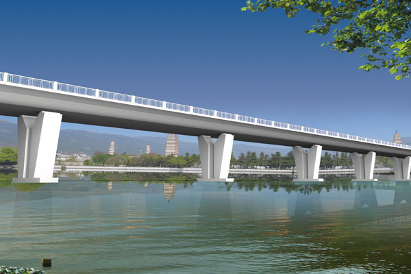  p>连续梁桥: (lian xu liang qiao) continuous beam bridge /p> p>