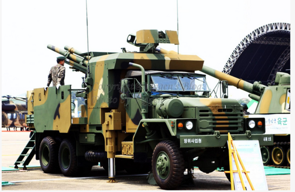 轮式自行105mm榴弹炮