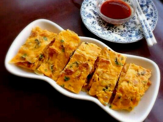 花枝泡菜煎饼
